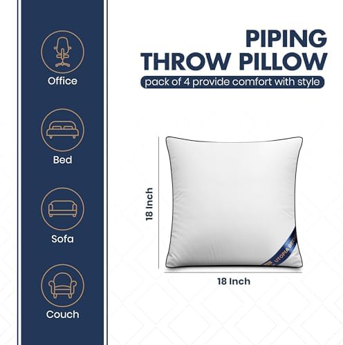 Utopia Bedding Decorative Pillow Insert