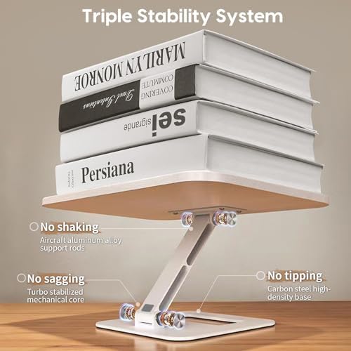 Perfect Amaredom Book Stand for Reading More - White Maple Design