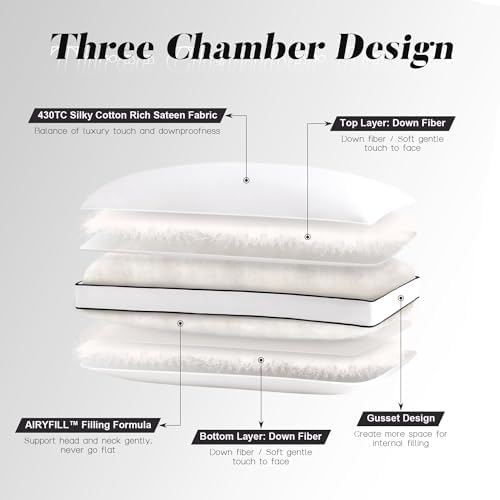 Luxury Down Pillow Set for Kings