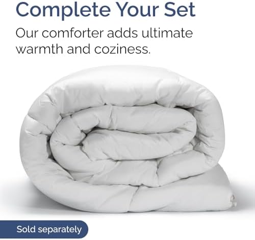 Extra-Deep King Sheet Set - Luxury Cooling Bedding for Large Mattresses