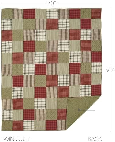 VHC Brands Prairie Winds Patchwork Quilt