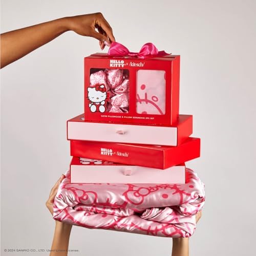 Kitsch Hello Kitty Pillowcase Set - Standard Size