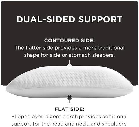 Tempur-Pedic Memory Foam Pillow Sleep Comfort