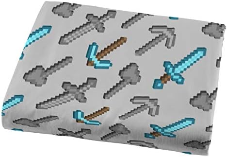 Jay Franco Minecraft Isometric Characters Twin Sheet Set