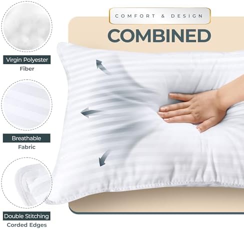 Utopia Bedding Cooling Queen Bed Pillows for Sleeping all Positions Comfort