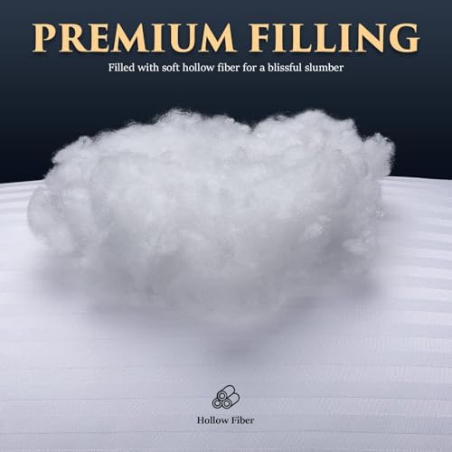 Luxury Microfiber Bed Pillows Set for Rejuvenation