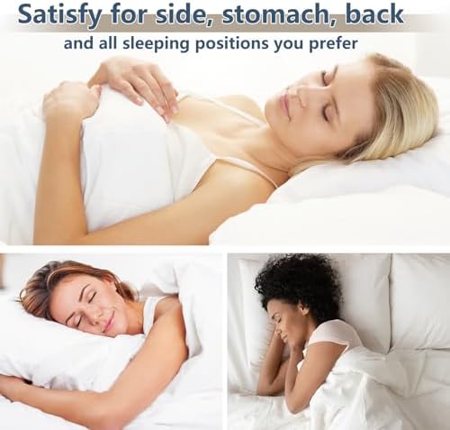 CozyLux Pillows Hotel-Quality Bed pillows for Side Stomach and Back Sleepers