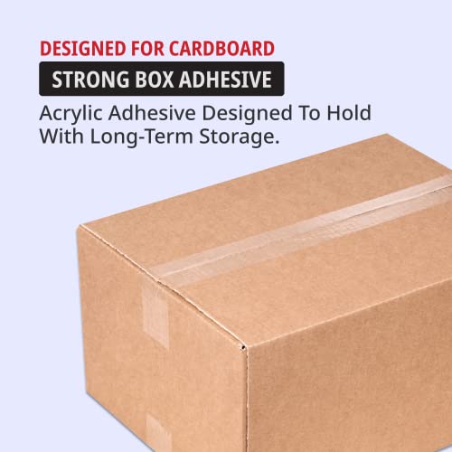 Aviditi 2x55Yd Acrylic Packaging Tape 6-Pack