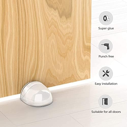 HAUSPROFI Door Stops Reflective Blend