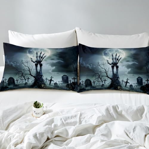 Feelyou Sugar Skull Fitted Sheet Set