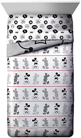 Jay Franco Disney Mickey Mouse Twin Bed Set - Soft Cozy