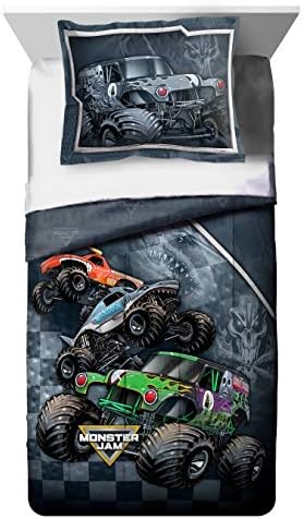 Jay Franco Monster Jam Slash 7-Piece Full Bed Set