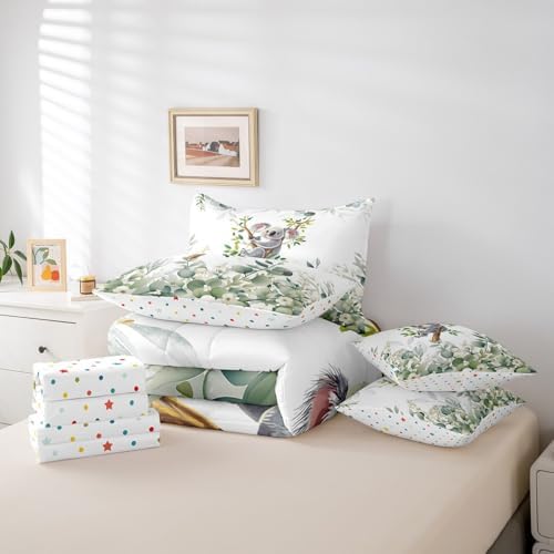 Cute Animal Bedding Set for Kids Full Size