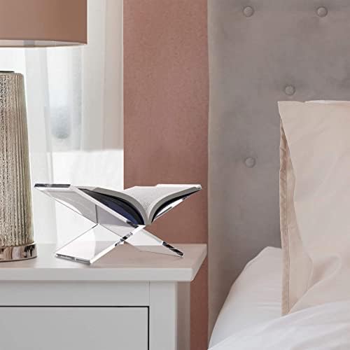 Devey Acrylic Book Holder 2-Piece Clear Set