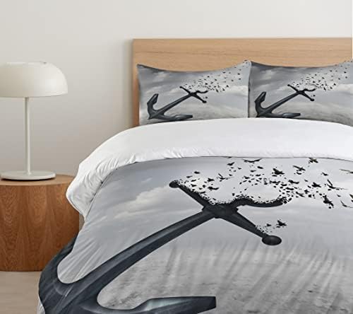 Ambesonne Birds Duvet Cover Set