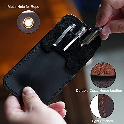 VIPERADE PJ22 Leather Pen Case Organizer for Maximum Convenience