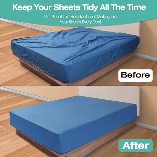 Bed Sheet Straps - Simple Solution for Tidying Up Your Bed