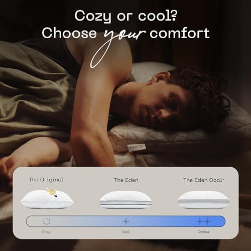 Originally Adjustable Queen Memory Foam Pillow-Certified for Sleep Comfort