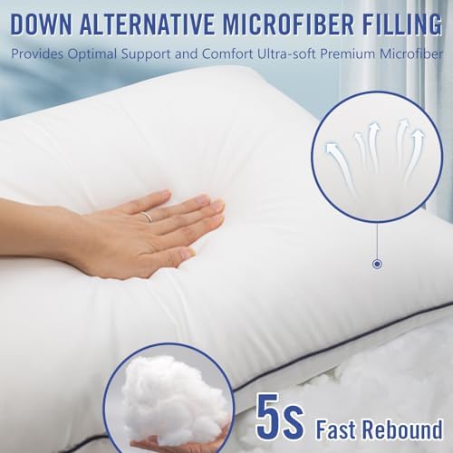 Cooling Bed Pillows 2-Pack Set