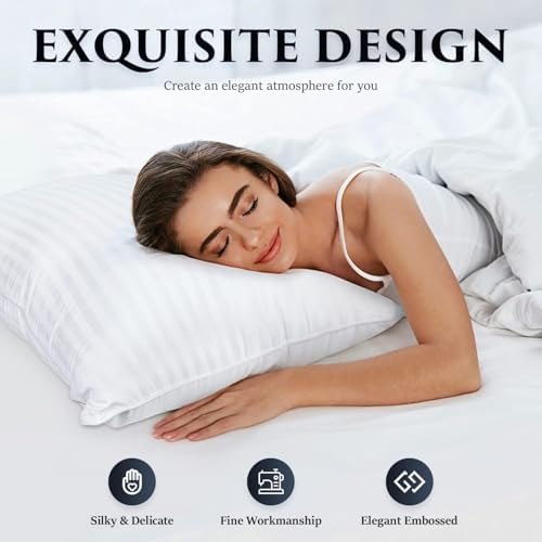 Luxury Microfiber Bed Pillows Set for Rejuvenation