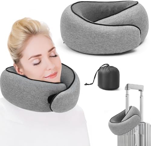 Memory Foam Neck Pillow for Travel
