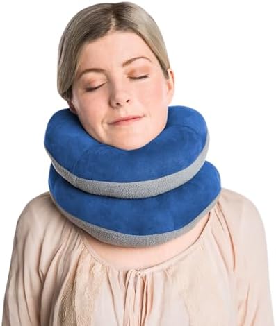 Travelon Deluxe Wrap-n-Rest Pillow CobaltGray - Neck Head Comfort
