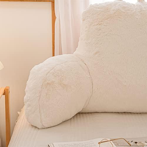 A Nice Night Faux Fur Reading Pillow