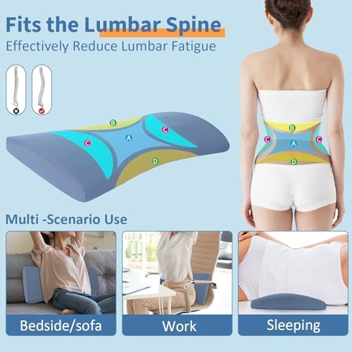 Lumbar Support Pillow for Back Pain Relief