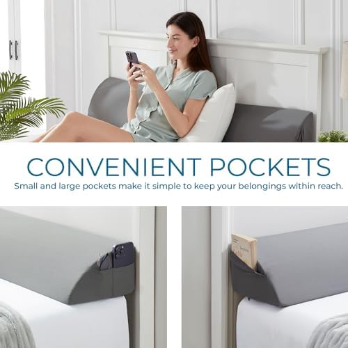 Enhance Bed Comfort with Nestl Bed Wedge Pillow