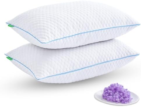 Cooling Memory Foam Pillows for Sleepers