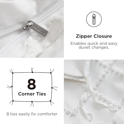 Bedsure Boho Duvet Cover - Queen Size