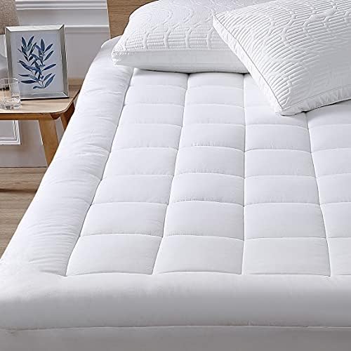 Cool Mattress Topper for Queen mattress 8-21 Fitted Deep Pocket