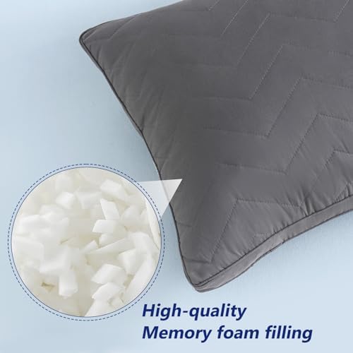 DOWNCOOL Memory Foam Body Pillow 20x54