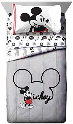 Jay Franco Disney Mickey Mouse Twin Bed Set - Soft Cozy