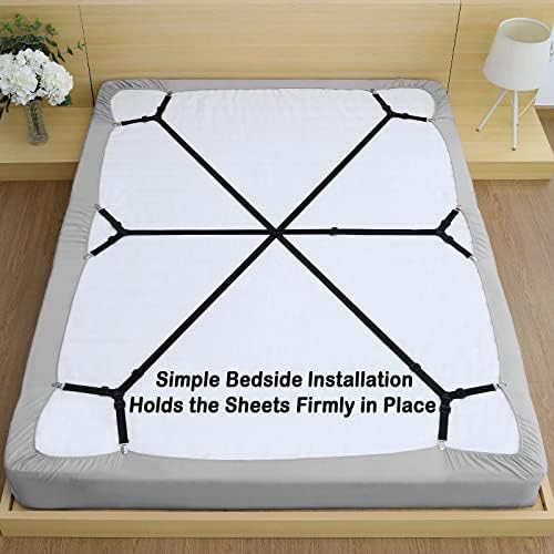 Bed Sheet Holder Straps 3 Piece Set