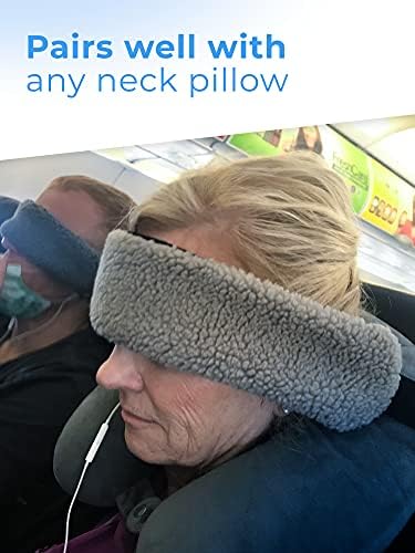 Travel Pillow for Airplane Seats Comfy and Portable