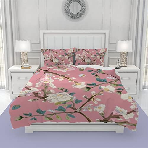 Hapuxt Home Duvet Cover Set 3 Pieces California King