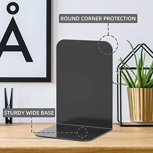 Sturdy Metal Bookends
