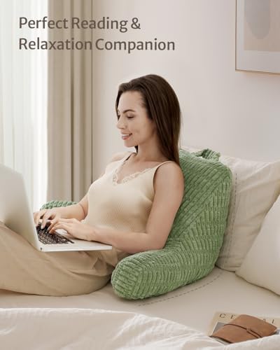 Blissful Diary Reading Pillow - Memory Foam Bed Rest Pillow