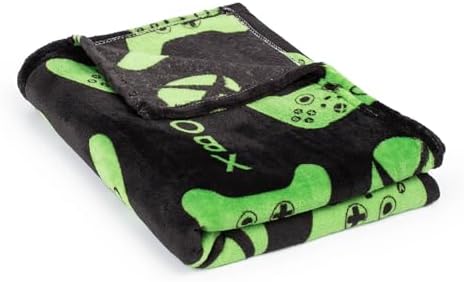 Game Controller Throw Blanket 46x60 inches Vibrant Design