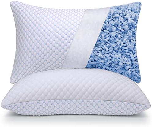 Cooling Memory Foam Pillow Queen Set