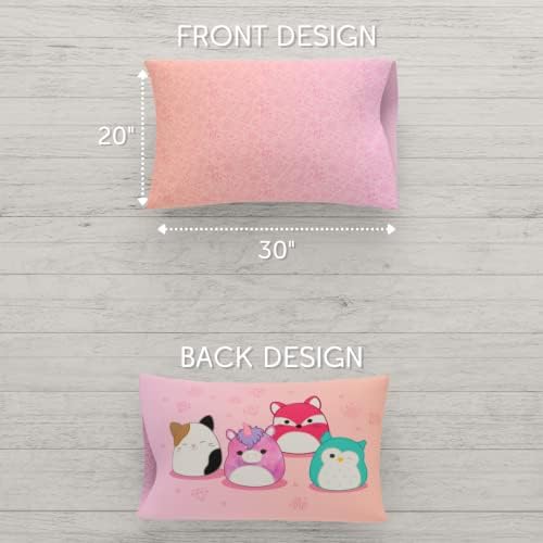 Squishmallows Reversible Pillowcase Cover 20x30
