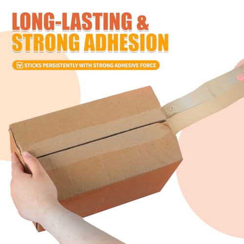 12 Roll Clear Packing Tape Perfect for Shipping Mailing