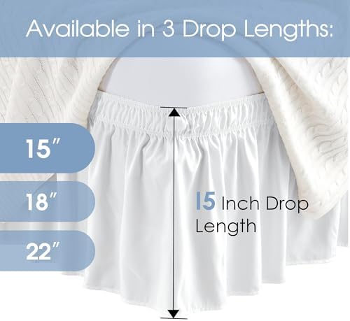 FreshCulture Elastic Bed Skirt