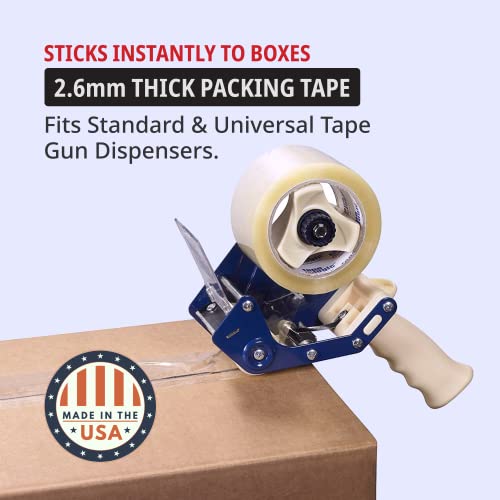 Aviditi 2x55Yd Acrylic Packaging Tape 6-Pack