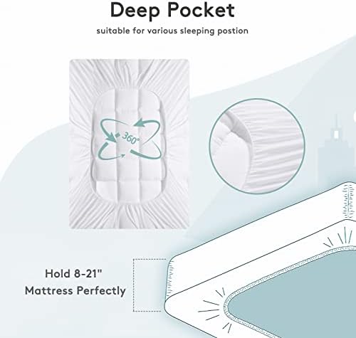 SameBed Queen Mattress Topper with Cooling Protection