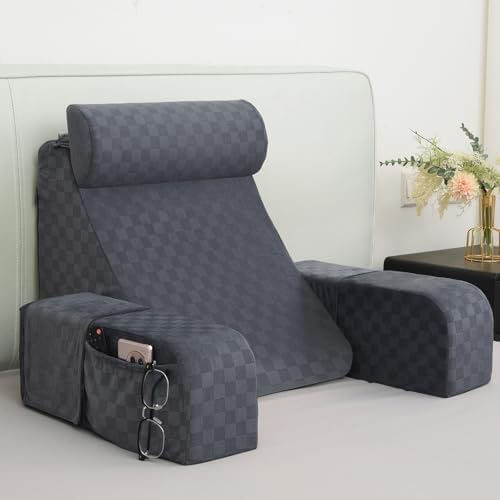 Vekkia Reading Pillow for Relaxing in Bed or Sitting