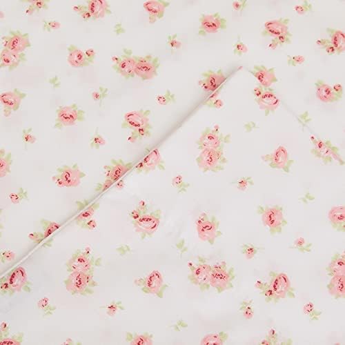 Luxurious Rose-Printed Bedding Set