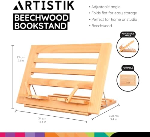Beechwood Tabletop Art Easel