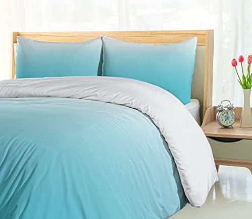 Deep Seaix Duvet Cover ocean inspired premium microfiber 3 piece set